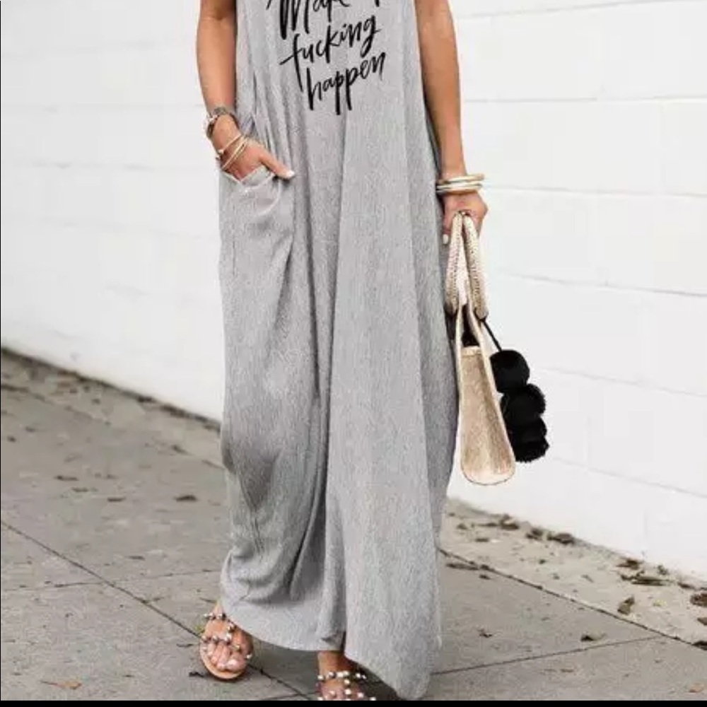 NIP Casual Comfortable Sleeveless Maxi Dress - Picture 5 of 6